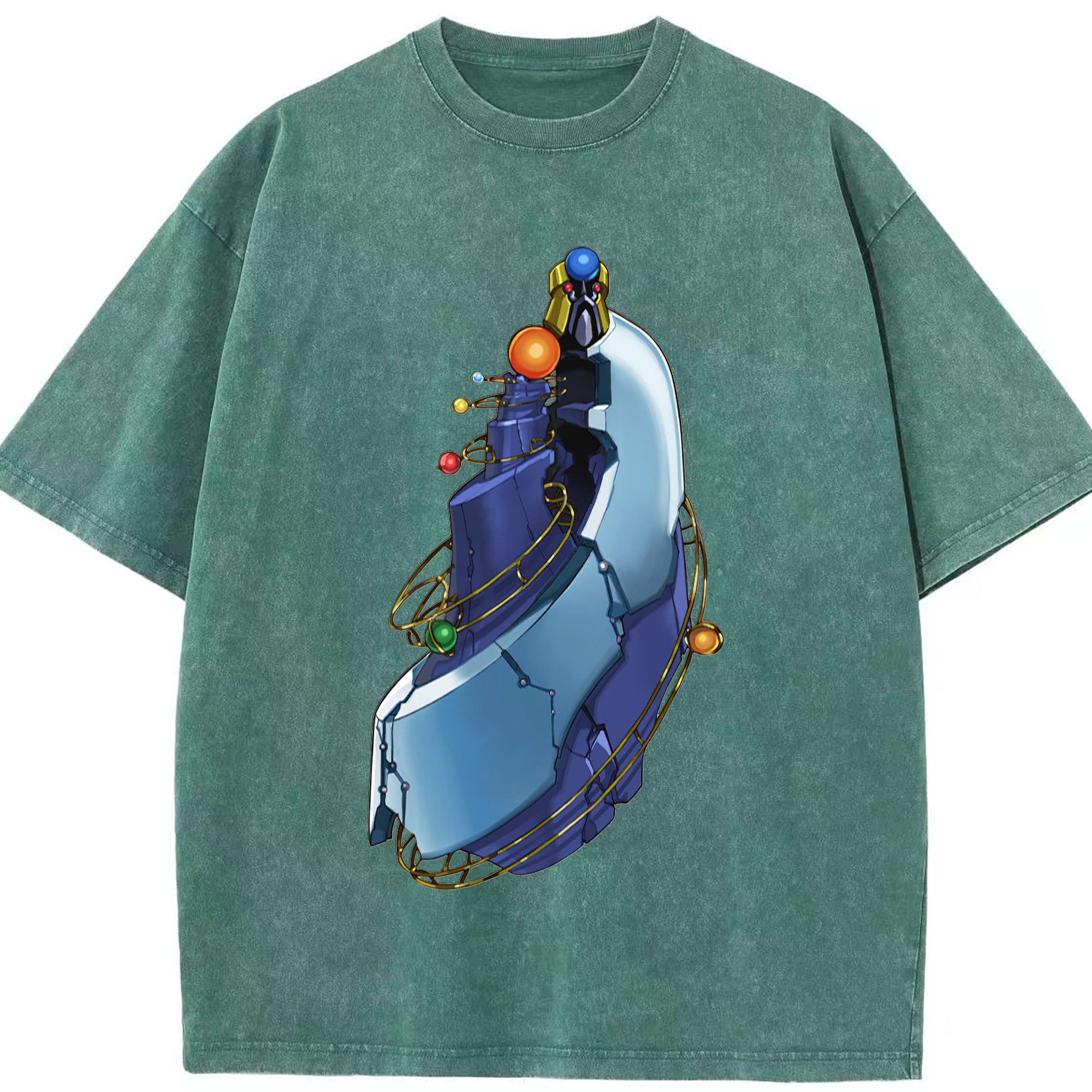 （画像用） 遊☆戯☆王 Yu-Gi-Oh! 綿100% ヴィンテージ風 半袖Tシャツ（フロントプリント）